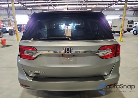 2019 Honda Odyssey Ex z USA, uszkodzony, nr VIN 5FNRL6H58KB126578